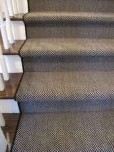Stair Runners, Five Yard Minimum. Jacquard Wilton Carpet, Woven Wool
