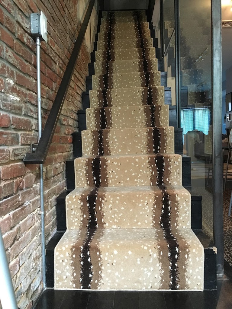 Langhorne carpet used in stairs