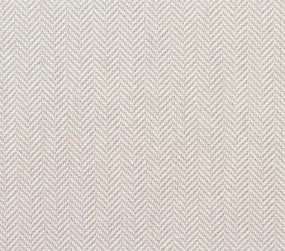 Herringbone gray and white carpet