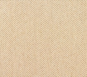 Herringbone natural white carpet