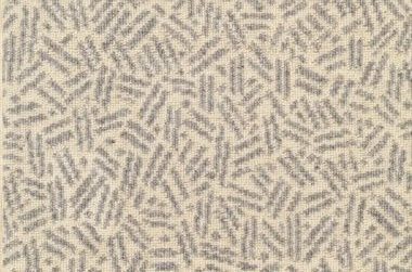 Scatter Carpet in Gray on Ecru