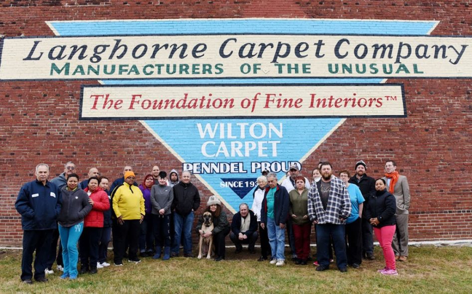 Langhorne Carpet Company group picture